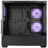 Cooler Master case Elite 690 Wood, ATX, Průhledná bočnice, 3x 120mm ARGB Fan, Černá
