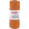 MACRAME CORD FINE 2,5mm Katia Farby MACRAME CORD FINE: 209 pastelová oranžová