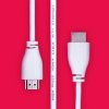 Kábel Raspberry Pi HDMI, biely, 1 m