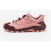 Quechua detská turistická obuv Crossrock ružová