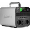 Evolveo PowerCharge 500, nabíjacia stanica, 20 Ah, 512 Wh, 2× 230 V zásuvka, 1× 12 V zásuvka, 4× USB-A, 1× USB-C