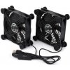 Waveshare Tichý chladiaci ventilátor s USB 5V 120 mm, 3-rýchlostná nastaviteľná rýchlosť 2x