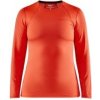 CRAFT ADV Essence LS W oranžová 1908769-577000 XL; Oranžová triko