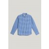 Gant Poplin Gingham Shield Shirt College Blue