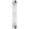 Moosee Column nástenná lampa 2x40 W priehľadná-strieborná MSE010100362