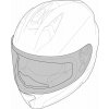iXS Helmet visor iXS RAPID 1.0 FF X1-390003-VIS-MIR zrkadlové PLR