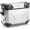 GIVI OBKEV37AR stříbrný pravý kufr Trekker Outback hliníkový (Monokey boční), objem 37 ltr.