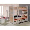 Nábytek PEGAS s.r.o. Dětská patrová postel z masivu SALOMON