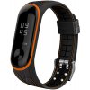 Xiaomi Mi Band 3/4 náhradný náramok - Textúrovaný Farba: Oranžová, Variant: Armory MBSCZ-TXT011
