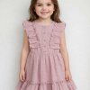 Dievčenské mušelínové šaty ružové Veľkosť: 122