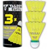 Bedmintonové loptičky TALBOT TORRO Tech 350 Slow 3 ks - žlté