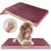 Lovedog ortopedický matrac pelech pre psa púdrová ružová r. XL 100x75 cm