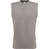 B&C Tričko Exact Move, pánské, bez rukávu COT01020162004-sport grey XL Šedá sport