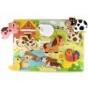 Tooky Toy Puzzle Zvieratká Farma Dopasu