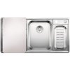 Blanco AXIS III 6 S-IF nerez hodvábný lesk drez vpravo