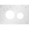 Tece Loop Button cover white marble 9240613