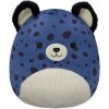 SQUISHMALLOWS Modrý gepard s chlpatým bruškom Spotts 30 cm