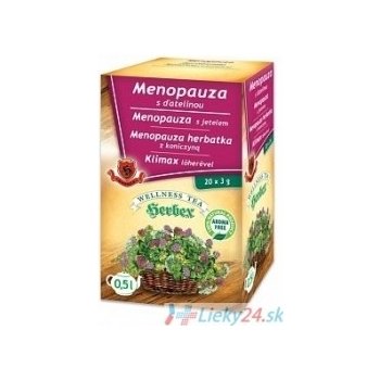 HERBEX Menopauza s jetelem 20 x 3 g