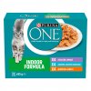 Purina One Indoor mini filetky s kuraťom teľacím tuniakom 12 x 85 g