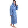 Pánsky župan Athena s kapucňou 3116 denim - Vestis M
