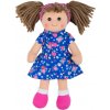 Bigjigs Toys Látková panenka Hollie 28 cm