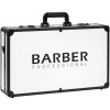 Barbersko-kadernícky kufor bieločierny