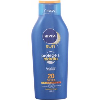 Nivea Sun Protect & Moisture opaľovacie mlieko SPF20 400 ml