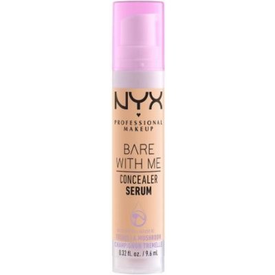 NYX Professional Bare With Me Serum And Concealer Krycí krém 04 Beige 9,6 ml