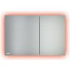 Alca Flat Ovládacie tlačidlo splachovania s podsvietením, alunox/mat AIR LIGHT