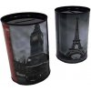 Pokladnička plechová PK 7x11cm Paríž/Londýn