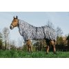 RIDING WORLD zebra anti-eczema deka s krkom DĹŽKA: 145 cm
