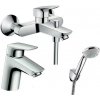 Hansgrohe Logis - set - vaňová batéria - Logis umývadlová batéria - Crometta set