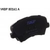 Sada brzdových platničiek kotúčovej brzdy SKF VKBP 80161 A