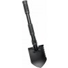 MIL-TEC® MIL-TEC MINI skladacie lopatka s rýľom v puzdre ČIERNA