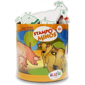 Aladine Pečiatky StampoMinos Zvieratká na statku