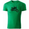 T-ričko BMW R nineT pánske tričko Farba trička: Trávová zelená, Veľkosť: M