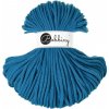 Bobbiny bavlněná šňůra PREMIUM 5mm Dopamine BLUE