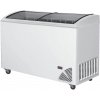 TEFCOLD Pultový mrazák presklené oblé veko | ARO 406/2 White Edge
