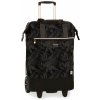 Fabrizio Nákupná taška na kolieskach PUNTA Big Wheel 40 L čierna