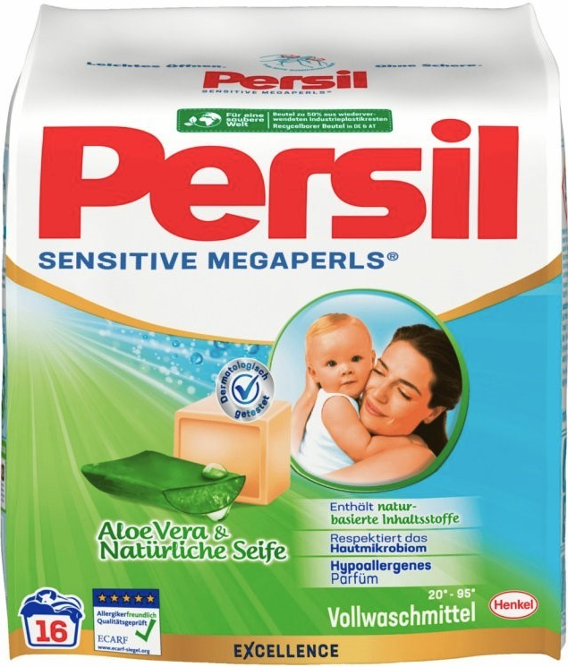 Persil Sensitive megaperls prášok na pranie 1,12 kg 16 PD