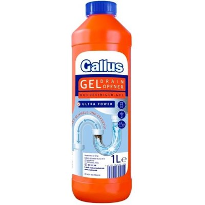 GALLUS Gélový čistič potrubia 1 l