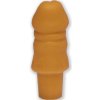 Diablo picante - golden penis shaped plug