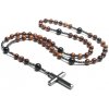 Náhrdelník Ruženec Hnedá HR34094