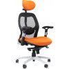 Officepro kancelárske kreslo Saturn oranžový