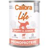 Calibra dog life monoprotein puppy lamb and rice konzerva pre šteniatka 400g