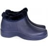 Dámske modré gumené poltopánky Fame farmer