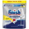 Finish Quantum All in 1 Lemon tablety do umývačky 74 ks