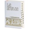 La Biblia Latinoamérica [bolsillo] cartoné blanca, con uñeros