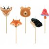 Godan Sviečky na tortu - Lesné zvieratká