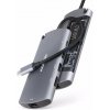 Dokovacia stanica AXAGON HMC-6M2 Combo Hub 6in1, USB-C 5Gbps, 2x USB-A, USB-C, HDMI 4k/30Hz, RJ-45, M.2 SATA, PD 100W (HMC-6M2)